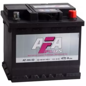 AFA 52R 470А обратная полярность 52 Ач (207x175x190)