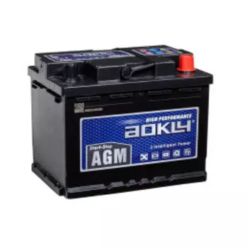 AGM 60R640А Обратная полярность 60 Ач (242x175x190)