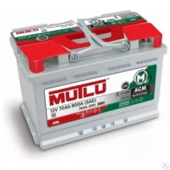 AGM 70R760А Обратная полярность 70 Ач (278x175x190)