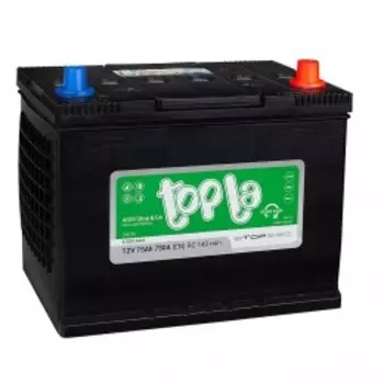Topla AGM 75R750А Обратная полярность 75 Ач (260x173x225)