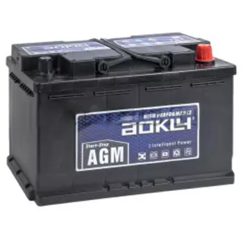 AGM 80R780А Обратная полярность 80 Ач (315x175x190)