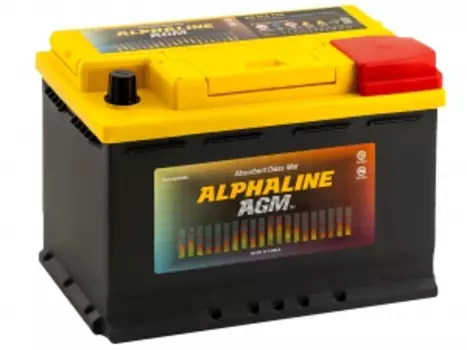 AlphaLINE AGM SA 57020 70R760А Обратная полярность 70 Ач (278x175x190)