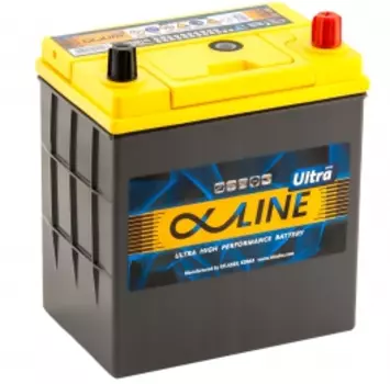 AlphaLINE Ultra 50L (55B19R) 440А Прямая полярность 50 Ач (187x127x227)