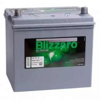 BLIZZARO SILVERLINE 60R 540А обратная полярность 60 Ач (232x173x225)