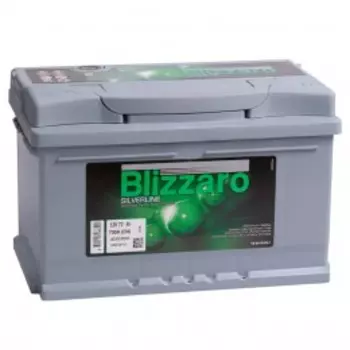 BLIZZARO SILVERLINE 72RS 700А обратная полярность 72 Ач (278x175x175)