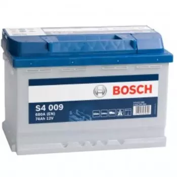 BOSCH S4 009 (74L) 680А Прямая полярность 74 Ач (278x175x190)