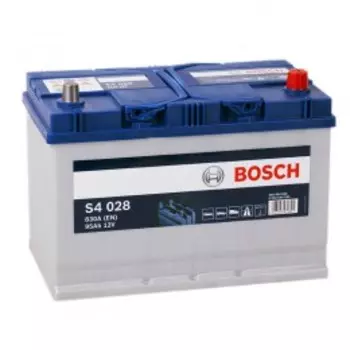 BOSCH S4 028 (95R) 830А Обратная полярность 95 Ач (306x173x225)