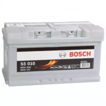 BOSCH S5 010 (85R) 800А Обратная полярность 85 Ач (315x175x175)