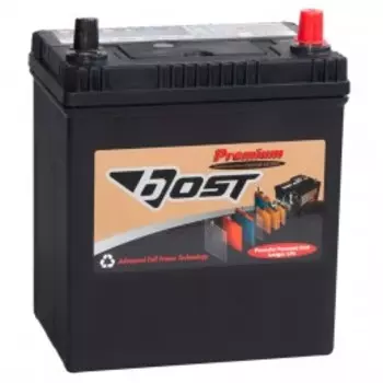 PREMIUM 44R (50B19L) 390А Обратная полярность 44 Ач (187x127x220)