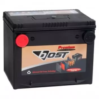PREMIUM 75L (75-650) 650А Прямая полярность 75 Ач (237x178x184)