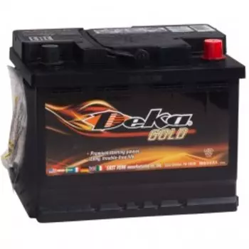 DEKA 62R (647MF) 650А Обратная полярность 62 Ач (242x175x190)