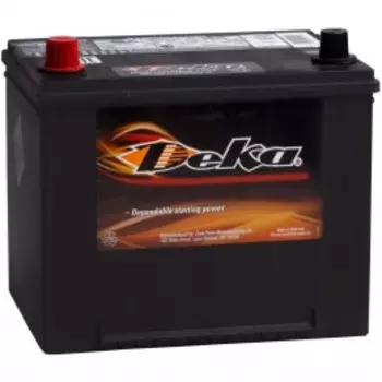 DEKA 75L (624MF) 650А Прямая полярность 75 Ач (260x175x225)