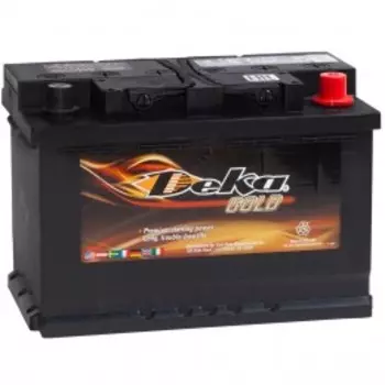 DEKA 75R (648MF) 680А Обратная полярность 75 Ач (278x175x190)