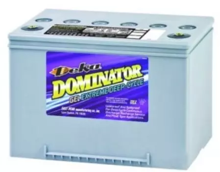 DEKA 8G40C 12V 42A 225А обратная полярность 42 Ач (197x168x175)