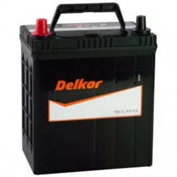 DELKOR 40L (46B19R) 370А Прямая полярность 40 Ач (187x127x227)