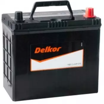 DELKOR 45R (60B24LS) 430А Обратная полярность 45 Ач (238x129x227)