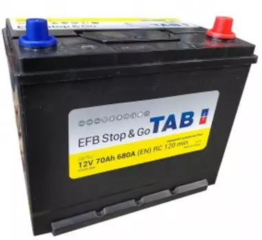 EFB 70R680А Обратная полярность 70 Ач (260x170x225)