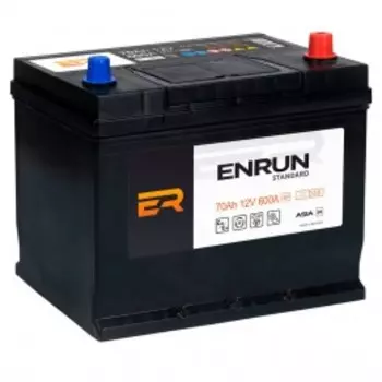 ENRUN ASIA 70R 600А Обратная полярность 70 Ач (260x173x225)