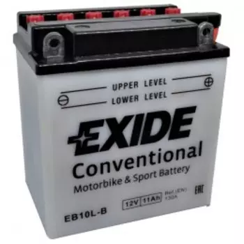 EXIDE 12N10-3B (EB10L-B)110А Обратная полярность 10 Ач (135x90x145)