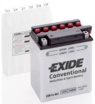 EXIDE EB14-B2145А Прямая полярность 14 Ач (134x90x166)