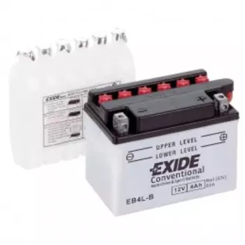 EXIDE EB4L-B 50А Обратная полярность 4 Ач (120x70x92)