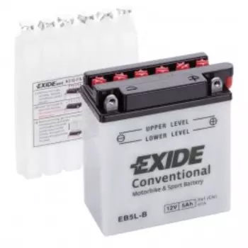 EXIDE EB5L-B 65А Обратная полярность 5 Ач (120x60x130)