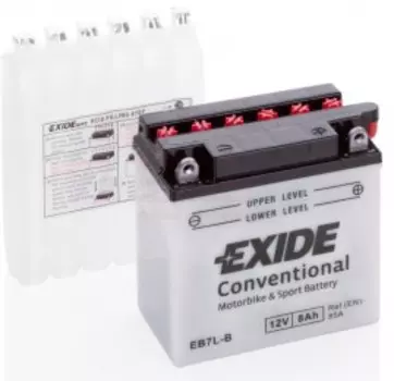 EXIDE EB7L-B85А Обратная полярность 8 Ач (135x75x135)