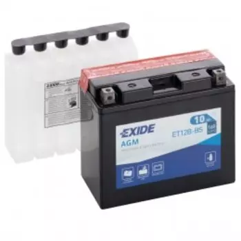 EXIDE ET12B-BS160А Прямая полярность 10 Ач (150x71x130)
