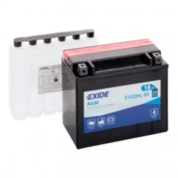 EXIDE ETX24HL-BS350А Обратная полярность 21 Ач (205x87x162)