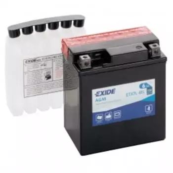EXIDE ETX7L-BS100А Обратная полярность 6 Ач (113x70x130)