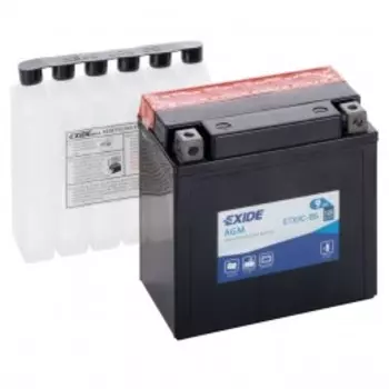 EXIDE ETX9C-BS120А Прямая полярность 9 Ач (135x75x139)