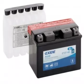 EXIDE ETZ7-BS100А Обратная полярность 6 Ач (113x70x105)