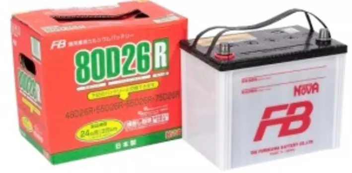 FB SUPER NOVA 80D26R 700А Прямая полярность 68 Ач (260x169x225)