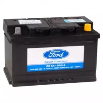 FORD 60R 590А Обратная полярность 60 Ач (278x175x175)