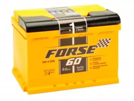 60R 600А Обратная полярность 60 Ач (242x175x175)
