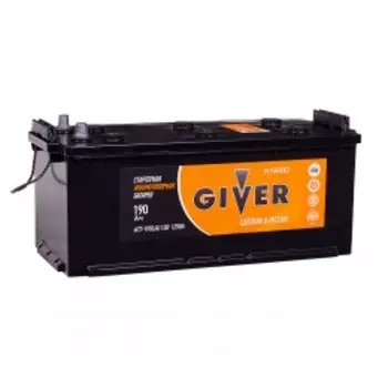 HYBRID 190 рус1250А Прямая полярность 190 Ач (513x223x217)