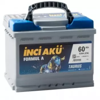 Formul A 60L 540А Прямая полярность 60 Ач (242x175x190)