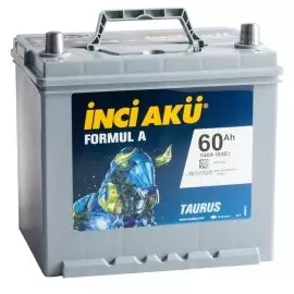 INCI AKU Formul A 60R 540А обратная полярность 60 Ач (232x173x225)