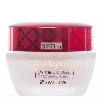 Крем для лица 3W Clinic Collagen Regeneration Cream