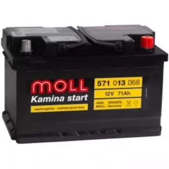MOLL Kamina Start 71RS (низкий) 680А Обратная полярность 71 Ач (278x175x175)