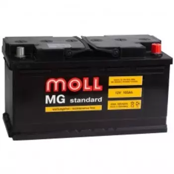 MOLL MG Standard 105R 900А Обратная полярность 105 Ач (353x175x190)
