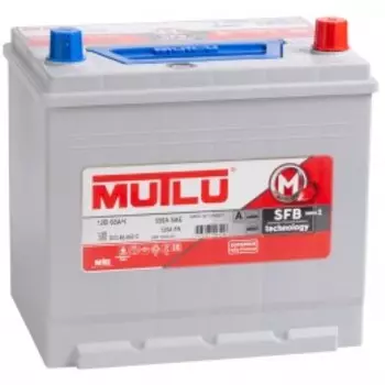 Mega Calcium 60R (55D23L)520А Обратная полярность 60 Ач (232x173x225)