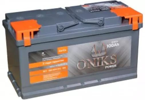 ONIKS 100R 850А Обратная полярность 100 Ач (353x175x190)
