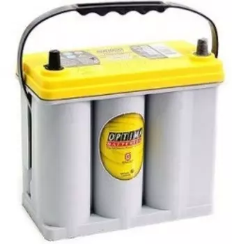 OPTIMA YELLOWTOP R 2,7J 38 А/ч 460А узк. клеммы 460А обратная полярность 38 Ач (238x129x227)