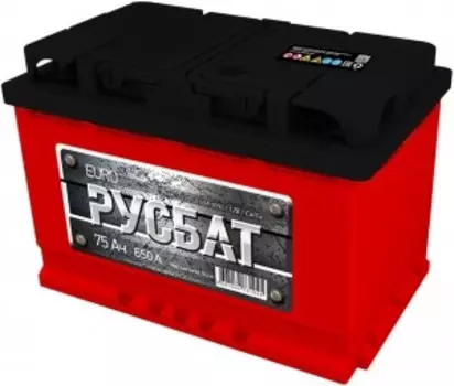 75R 650А Обратная полярность 75 Ач (278x175x190)