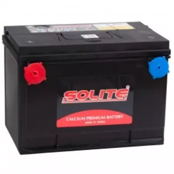 SOLITE 75-630 (75L) боковые клеммы 630А прямая полярность 75 Ач (230x175x186)