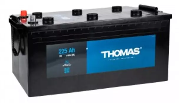 THOMAS 225 euro 1300А Обратная полярность 225 Ач (518x276x242)