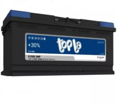 Topla Top 110R1000А Обратная полярность 110 Ач (393x175x190)