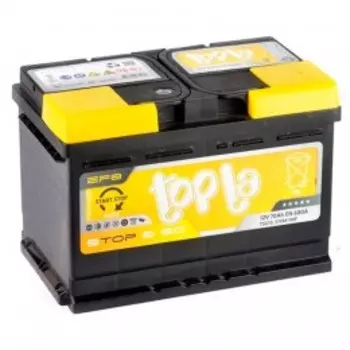 Topla EFB 70R 760А Обратная полярность 70 Ач (278x175x190)