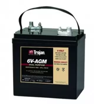 TROJAN 6V-AGM 6V 200A универсальная полярность 200 Ач (260x181x276)